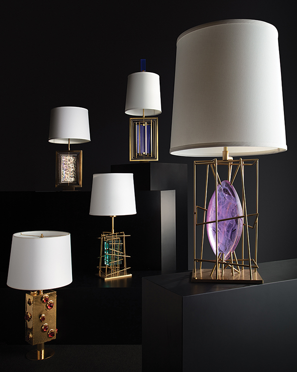 Artistic table lamps